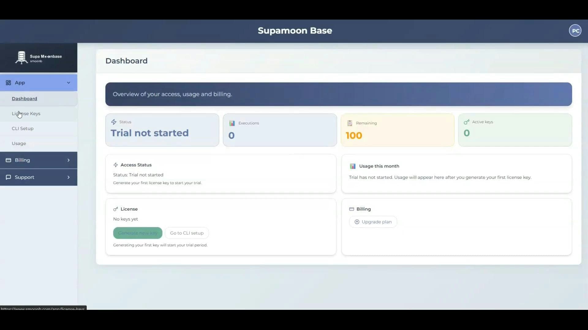 Supa Moonbase Backup & Restore Supabase screenshot 3
