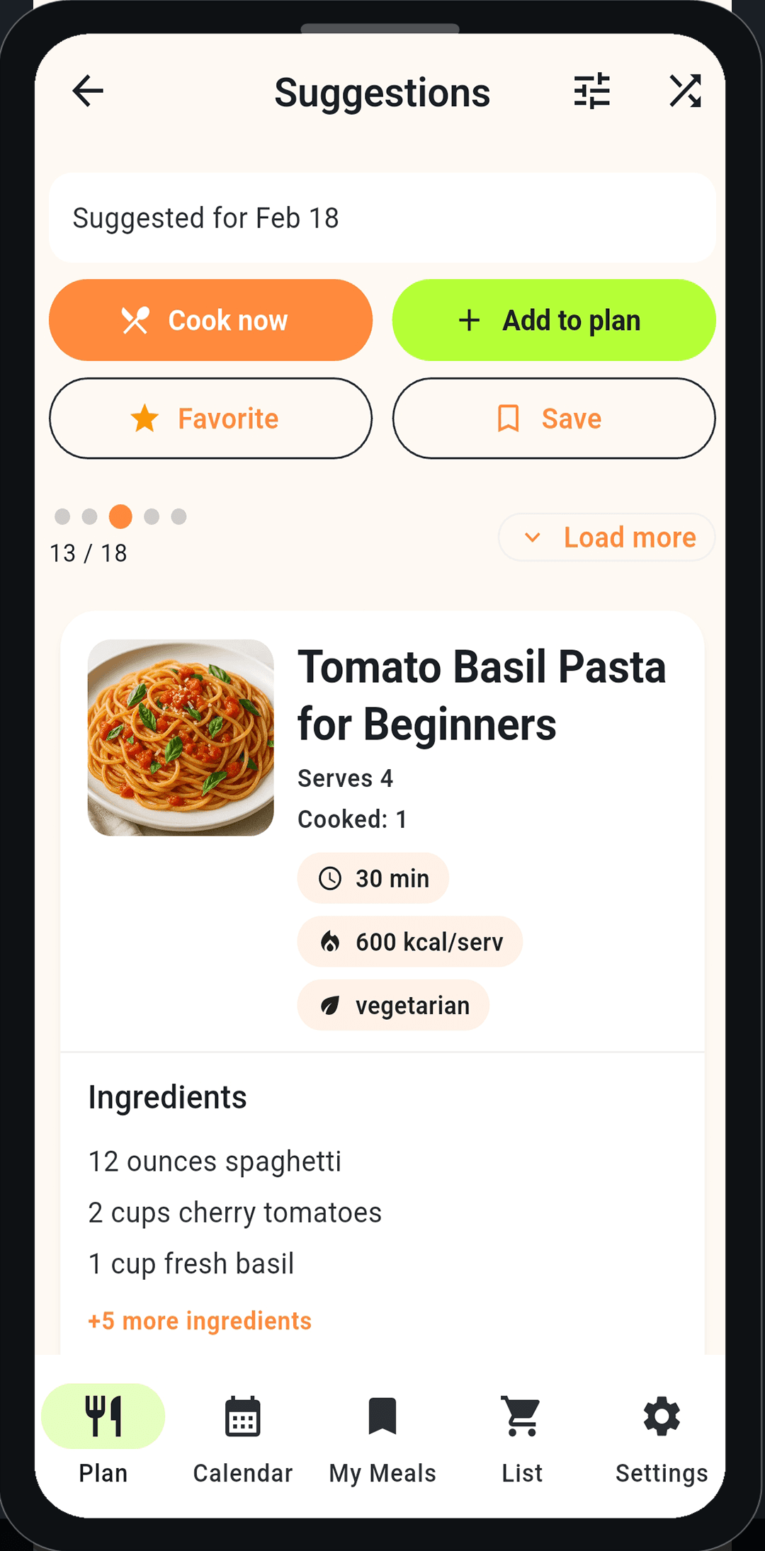 MealTap - Smart Meal Planning screenshot 6