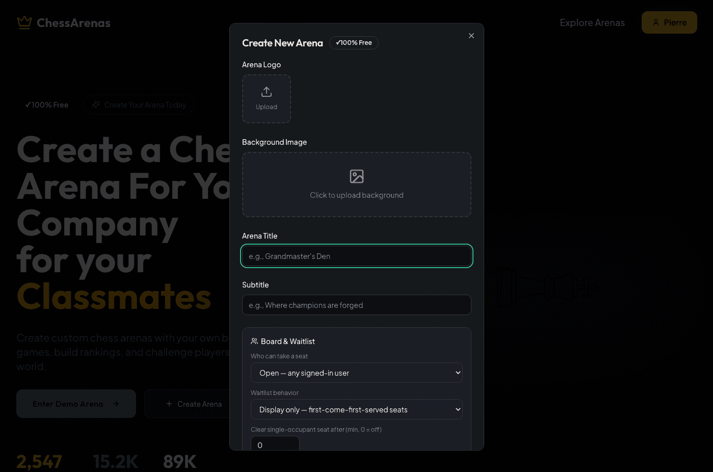 Chess Arenas screenshot 3