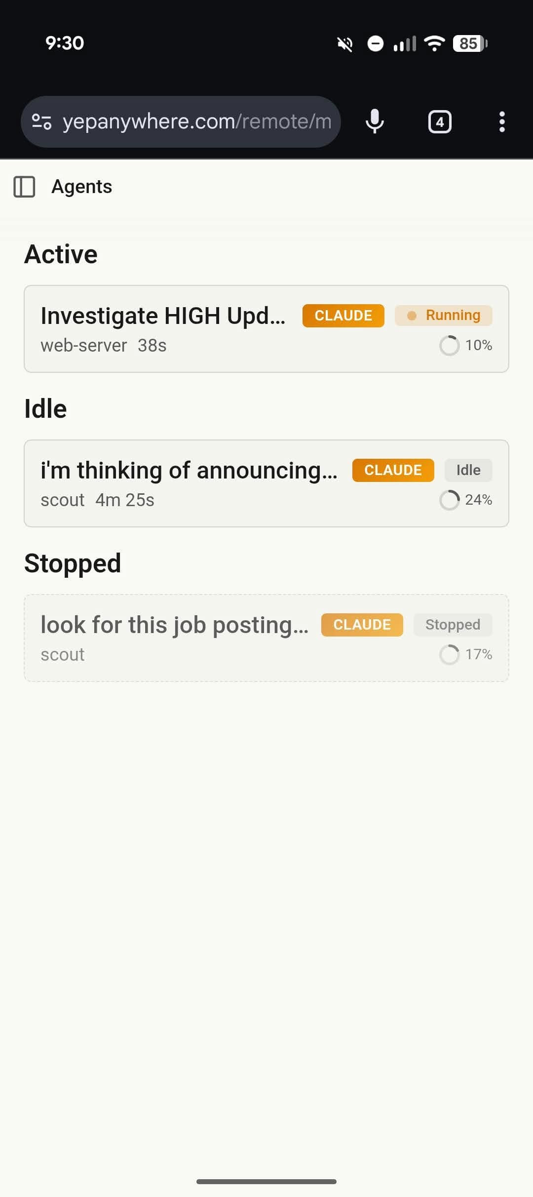 Yep Anywhere screenshot 10