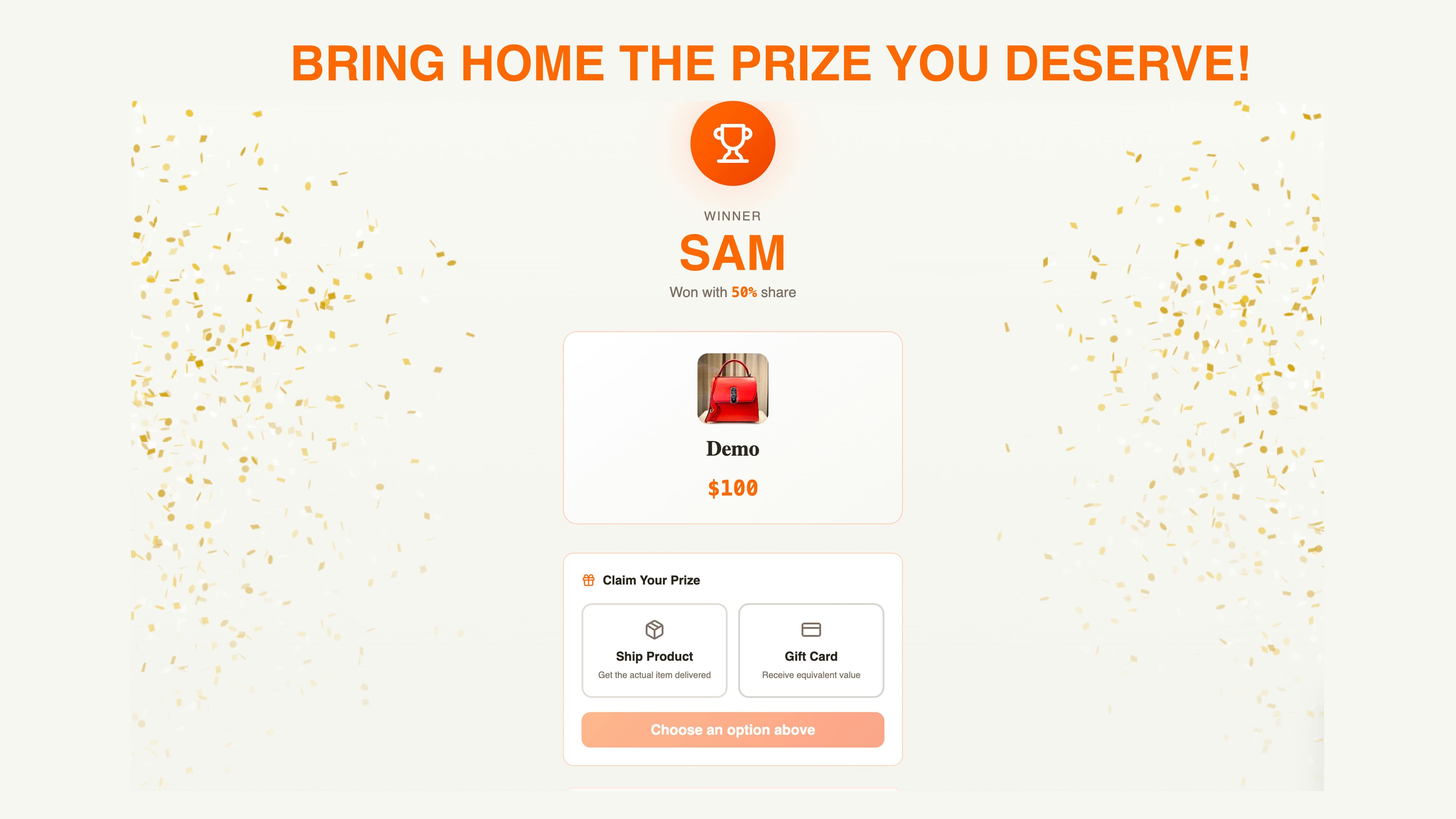 % Percent Auction — Win Luxury Products screenshot 3