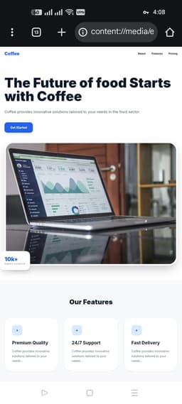 AI Landing Page Generator