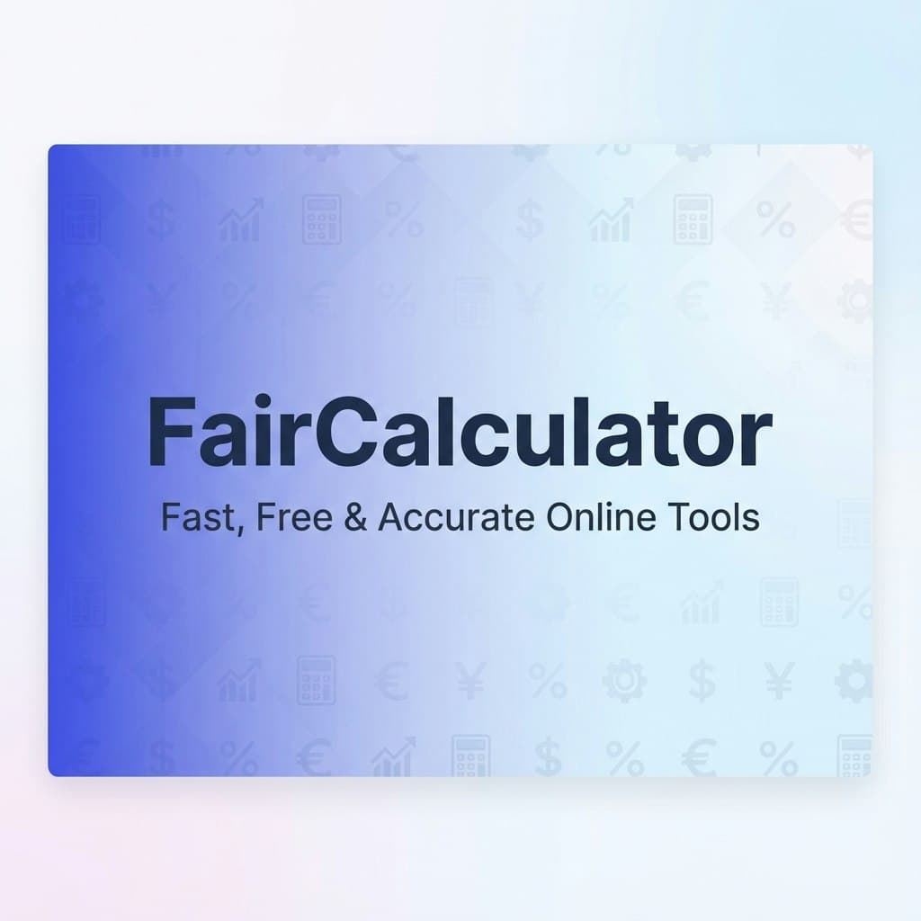 Fair Calculator screenshot 1