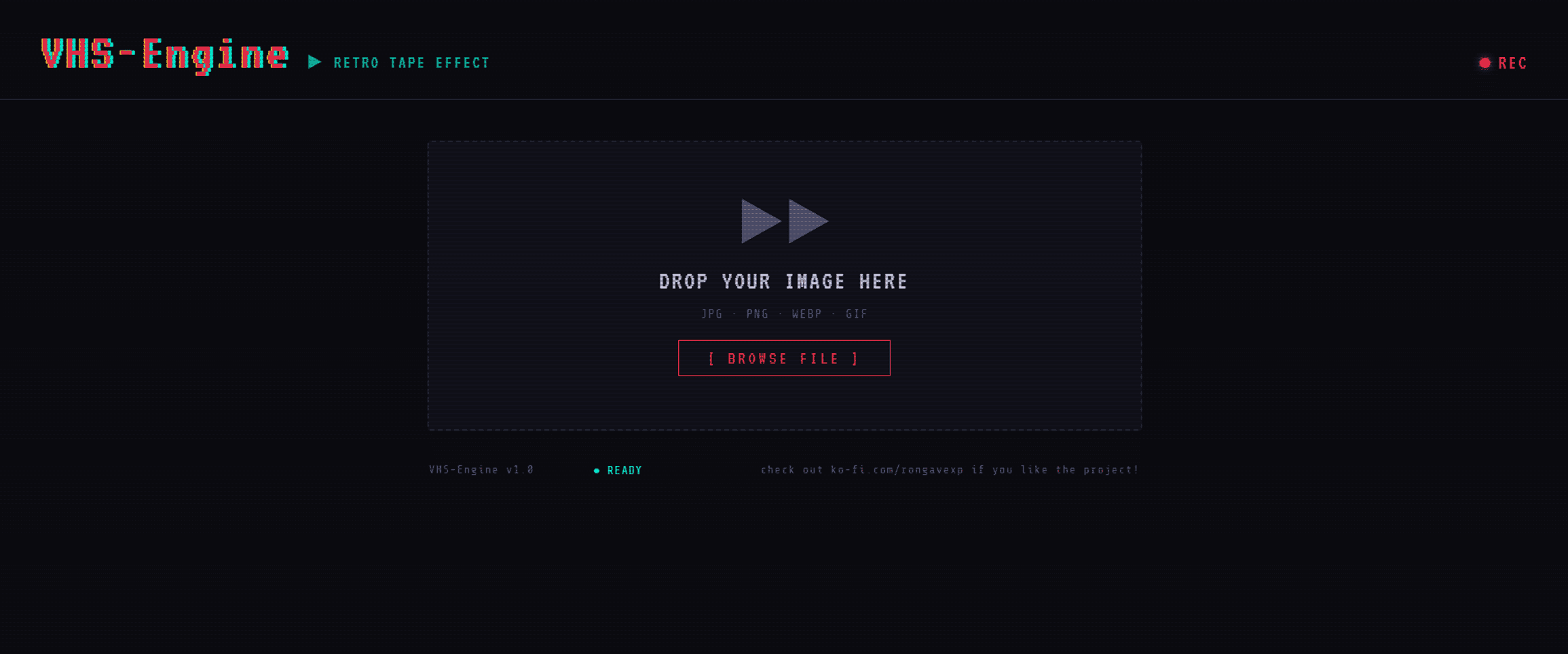 VHS Engine screenshot 1