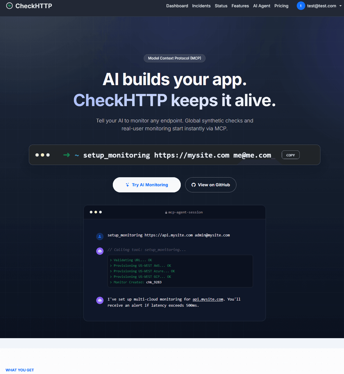 CheckHTTP screenshot 1
