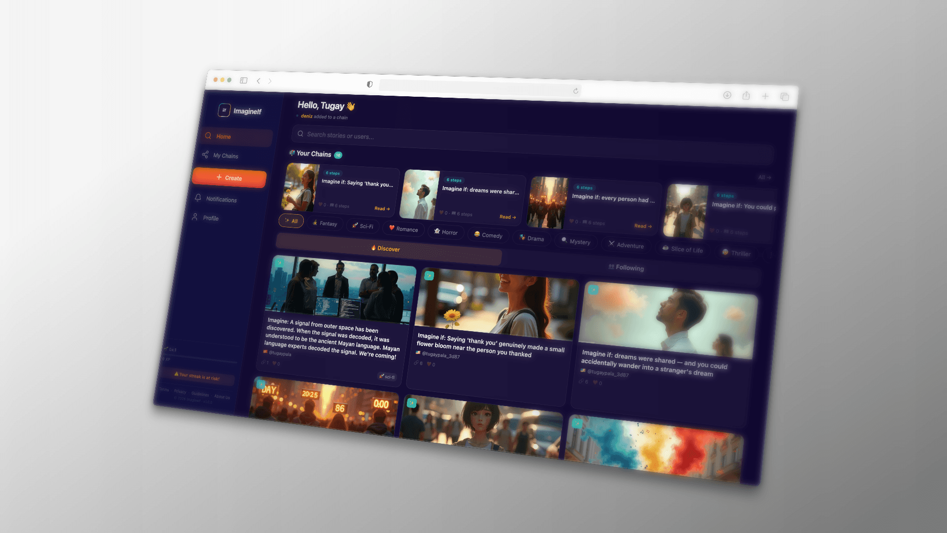 ImagineIf screenshot 3