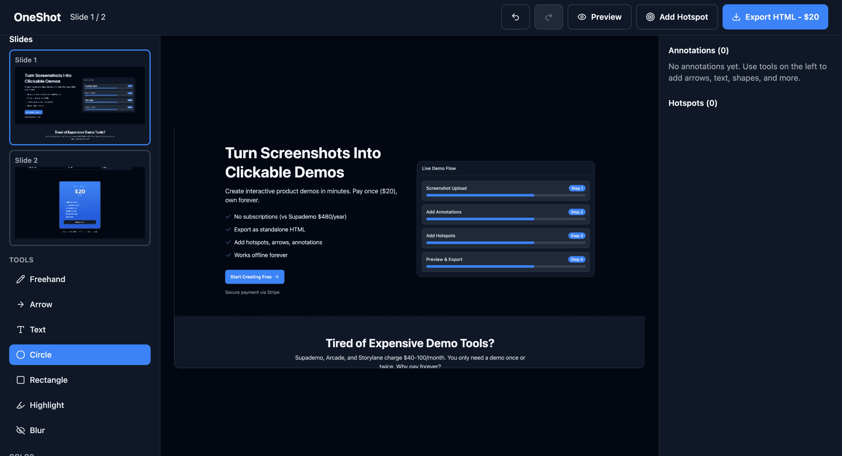 OneShot screenshot 3