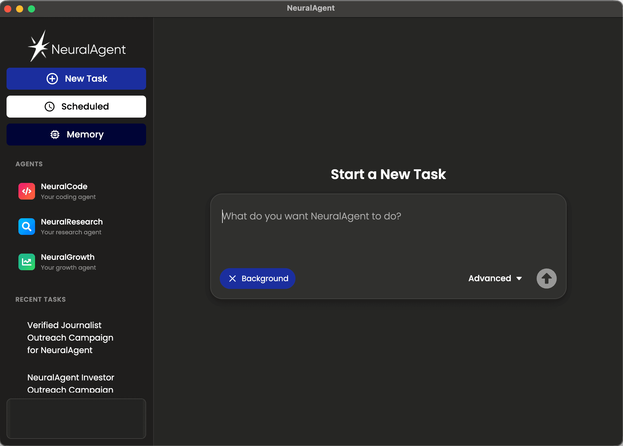 NeuralAgent 1.9 screenshot 2