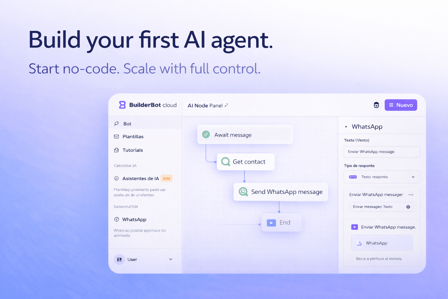 BuilderBot Cloud screenshot 4