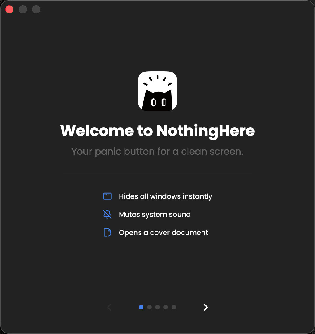 NothingHere screenshot 1