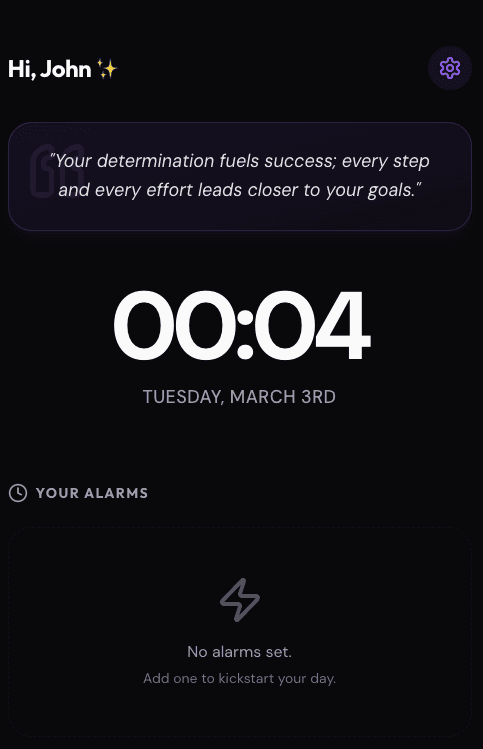 Morning Motivator –AI Voice Alarm System screenshot 2