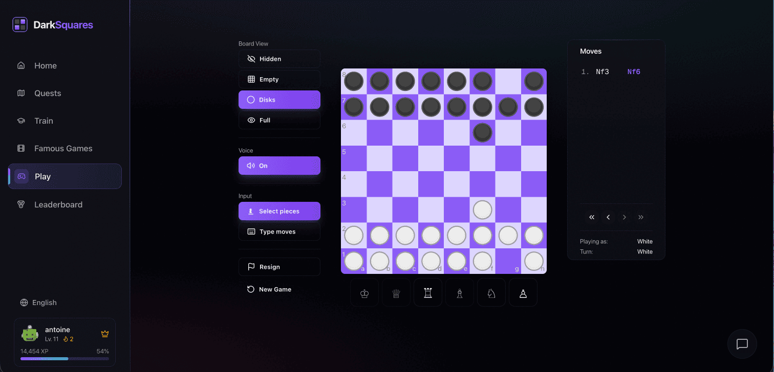 Dark Squares screenshot 3