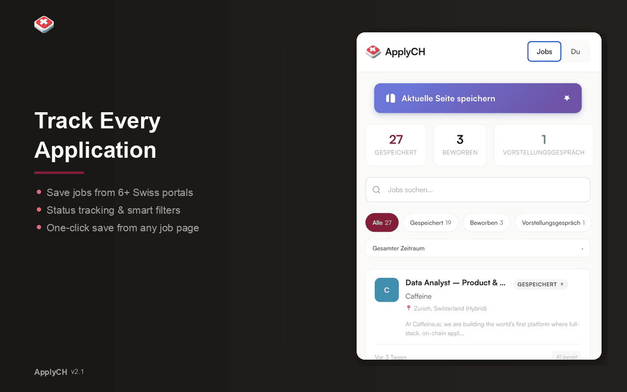 ApplyCH screenshot 2