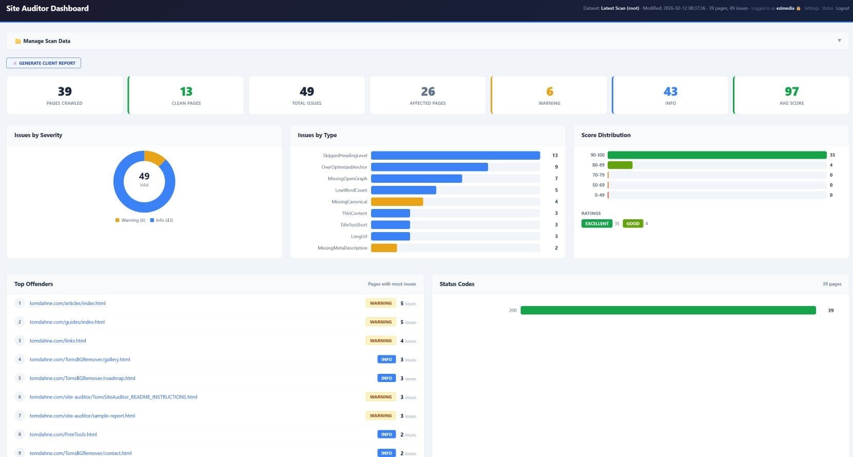 Seo Site Auditor screenshot 3