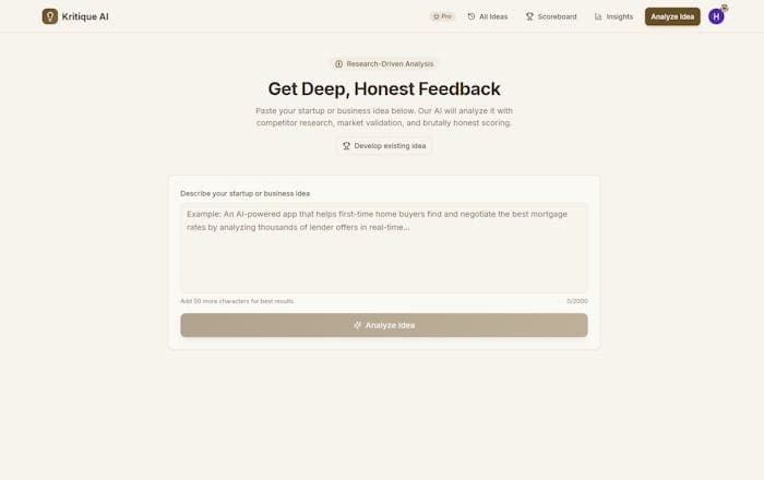 Kritique AI screenshot 7