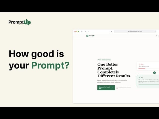 PromptUp screenshot 1