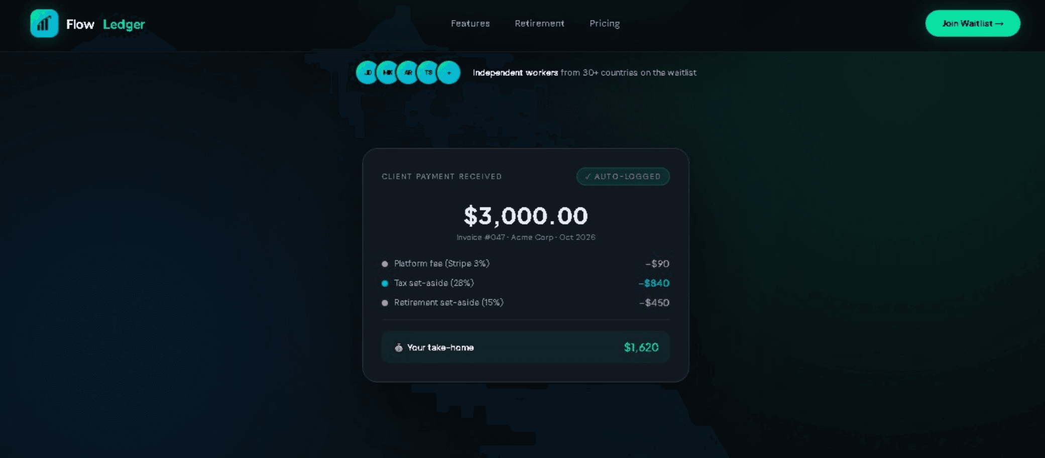 FlowLedger screenshot 3