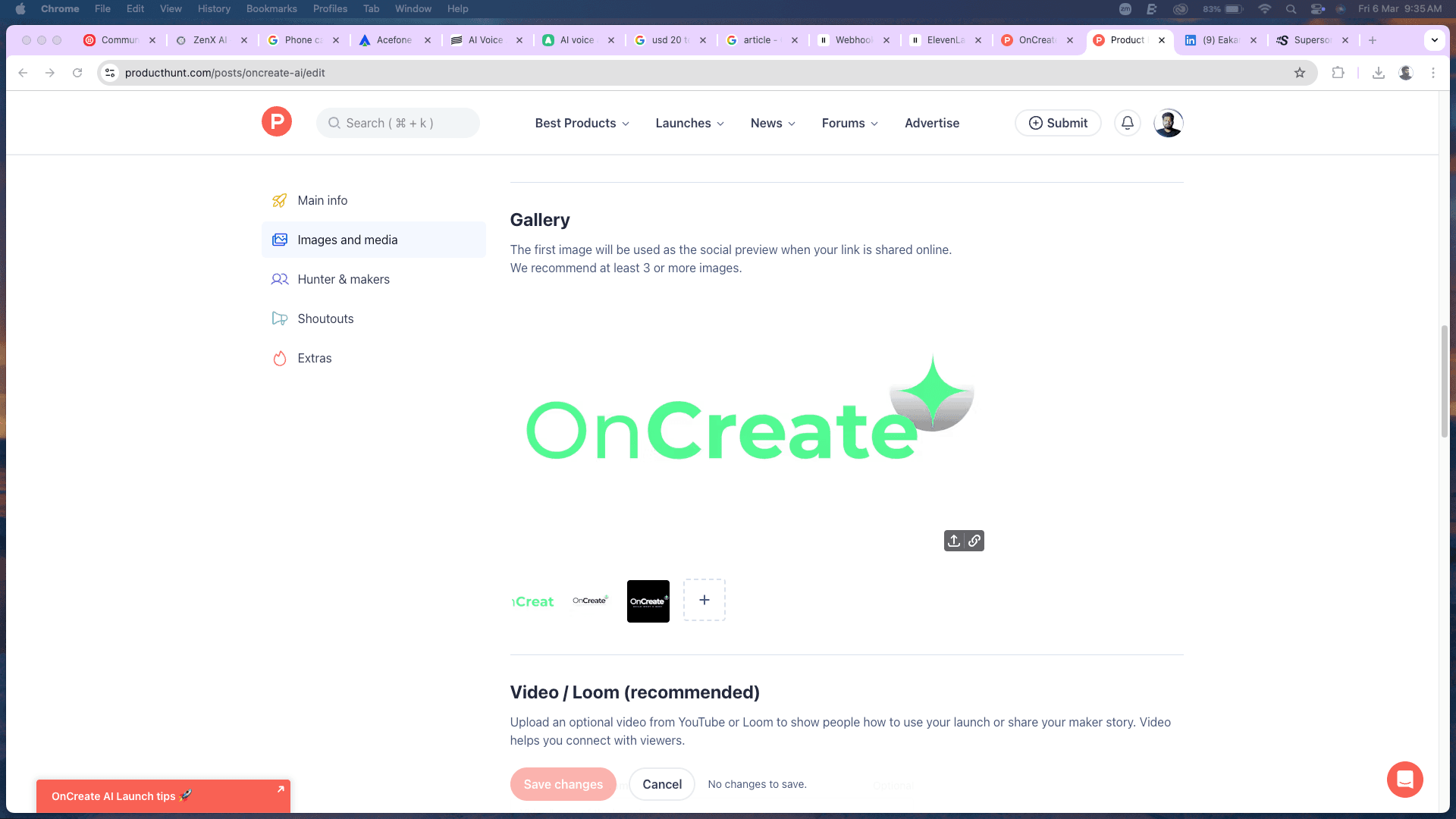 OnCreate AI screenshot 3