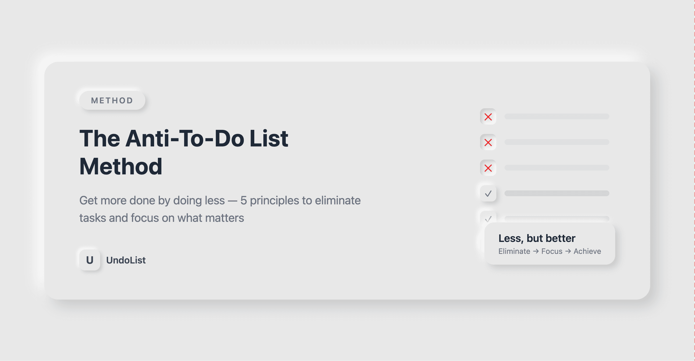 UndoList screenshot 1