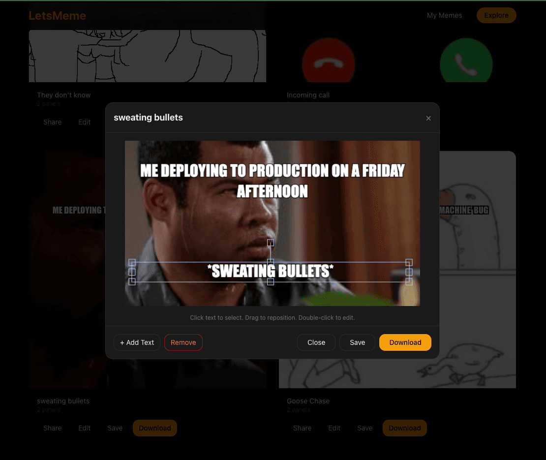 LetsMeme screenshot 6