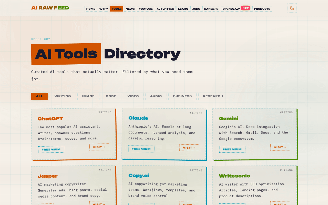 AI Raw Feed screenshot 2
