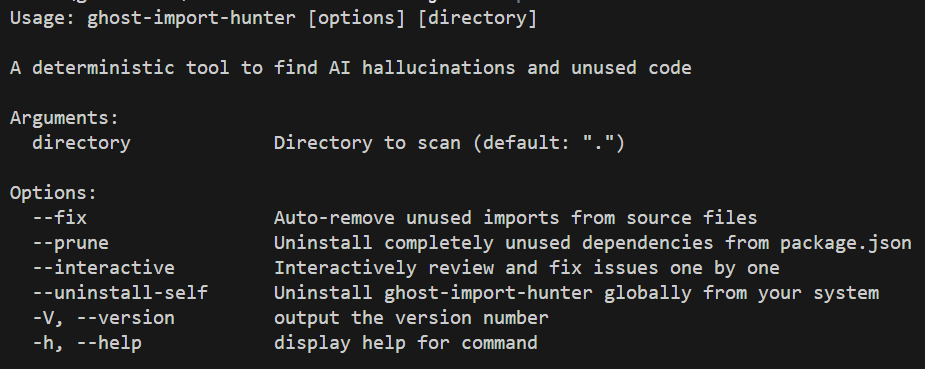 Ghost Import Hunter screenshot 1