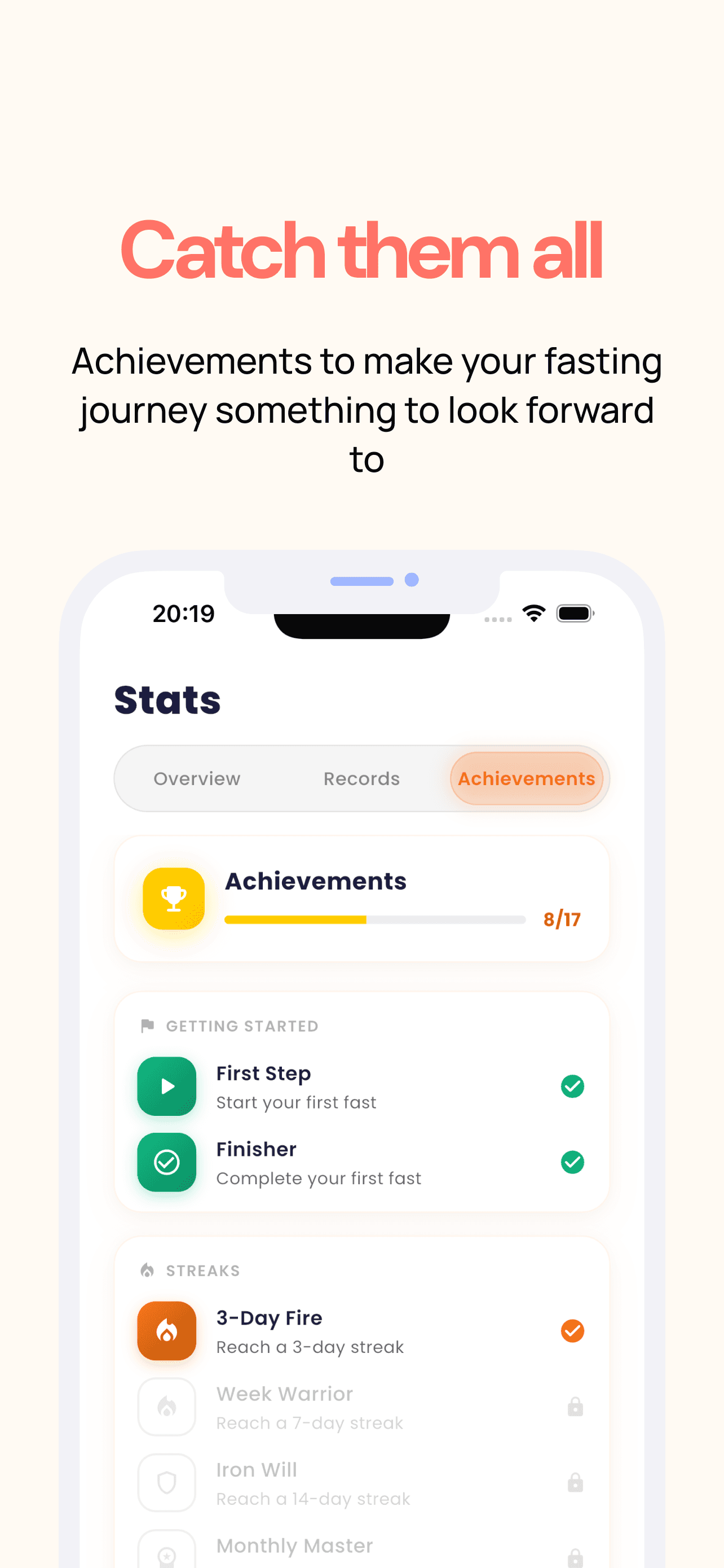Fasted - Intermittent fasting /w friends screenshot 7