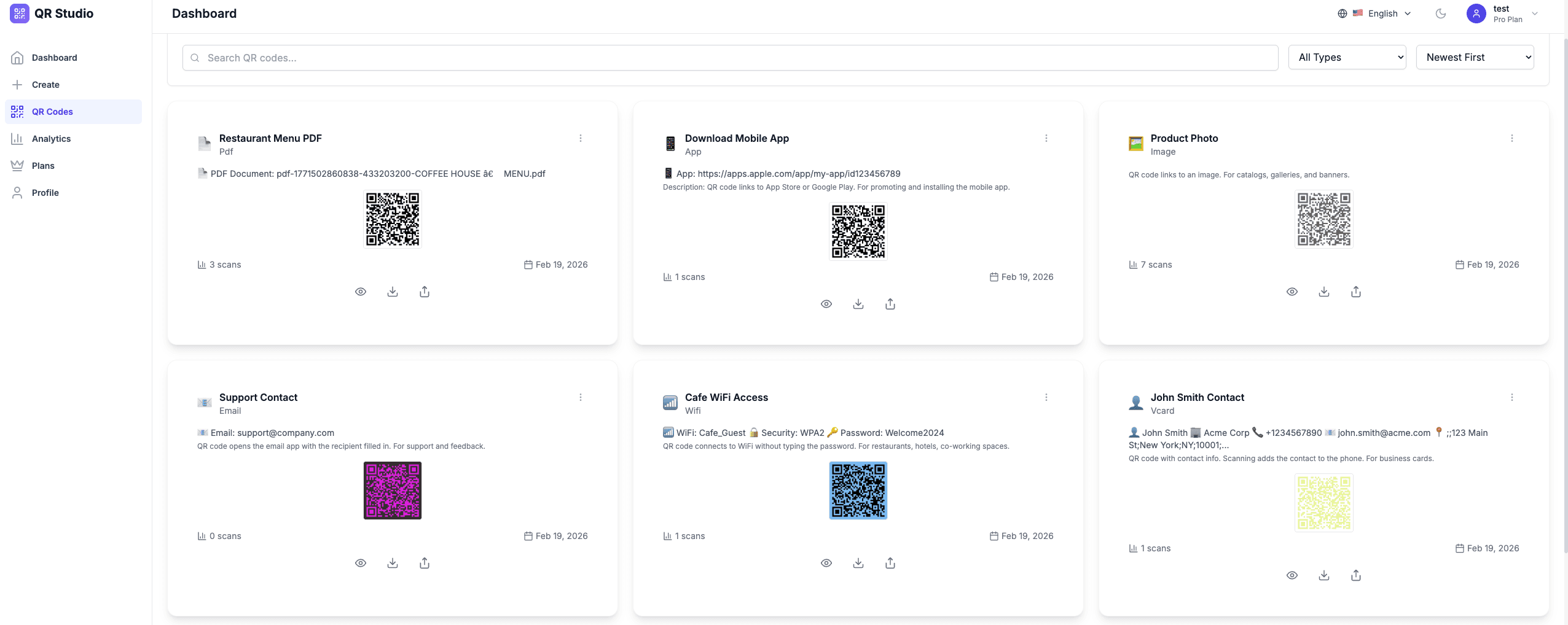 QR Studio screenshot 4