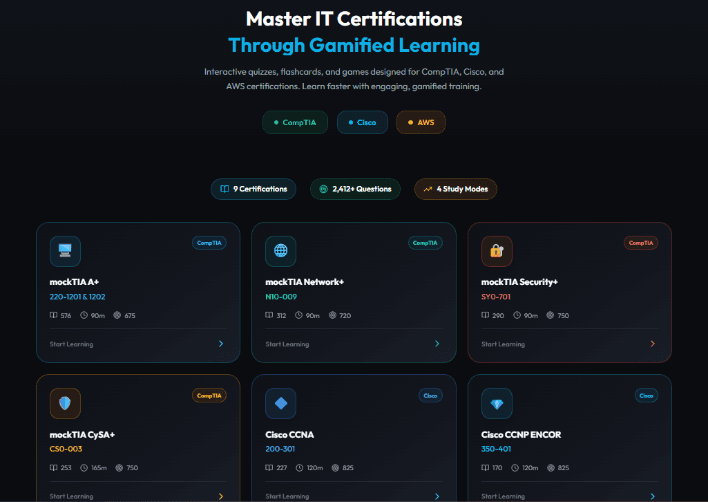 IT Study Games screenshot 1