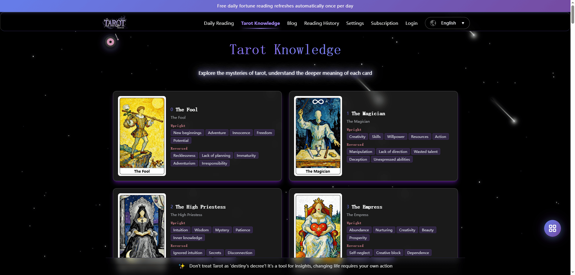 Tarot Card Pro screenshot 6