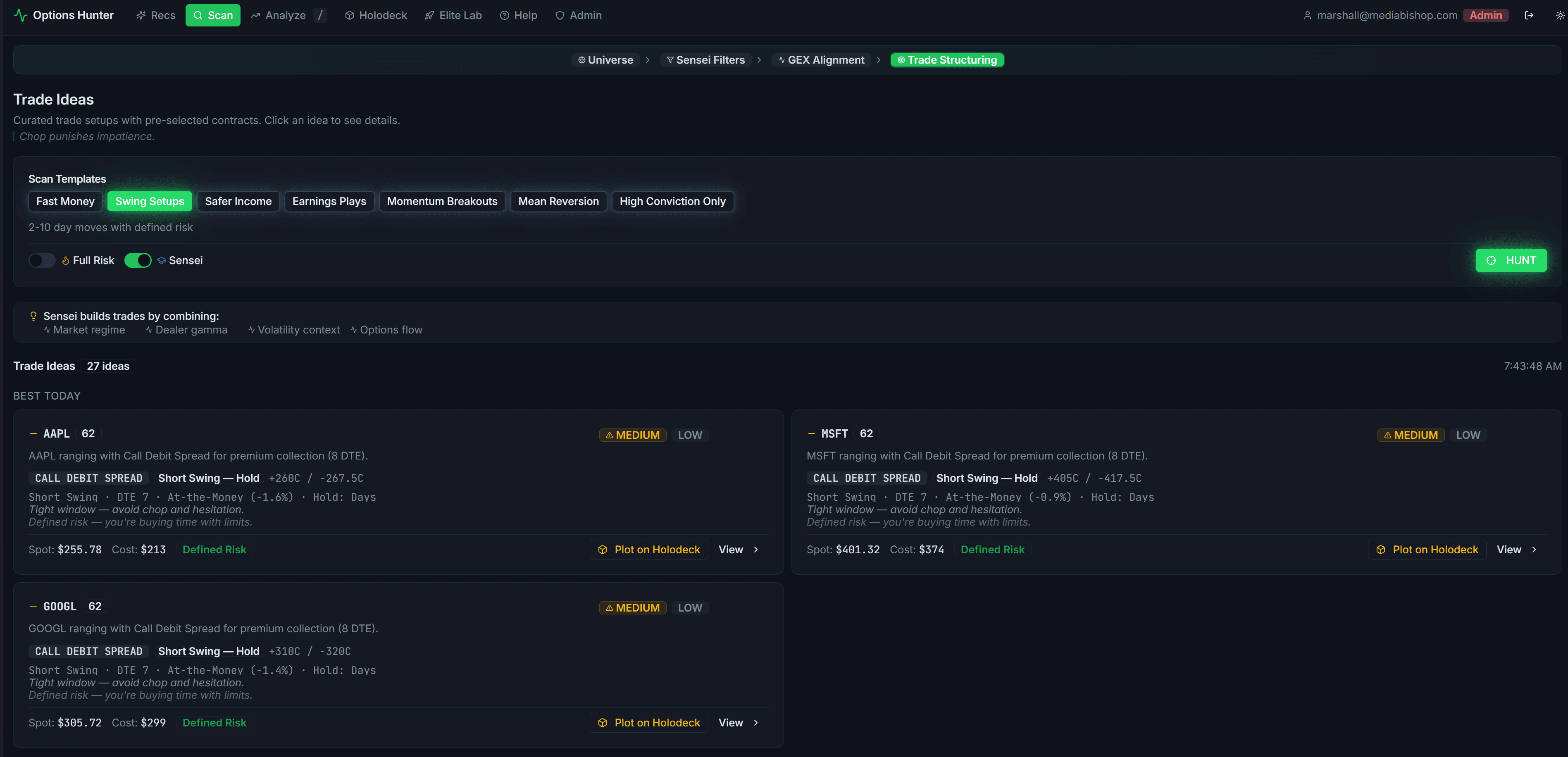 Interactive Volatility Surface screenshot 7