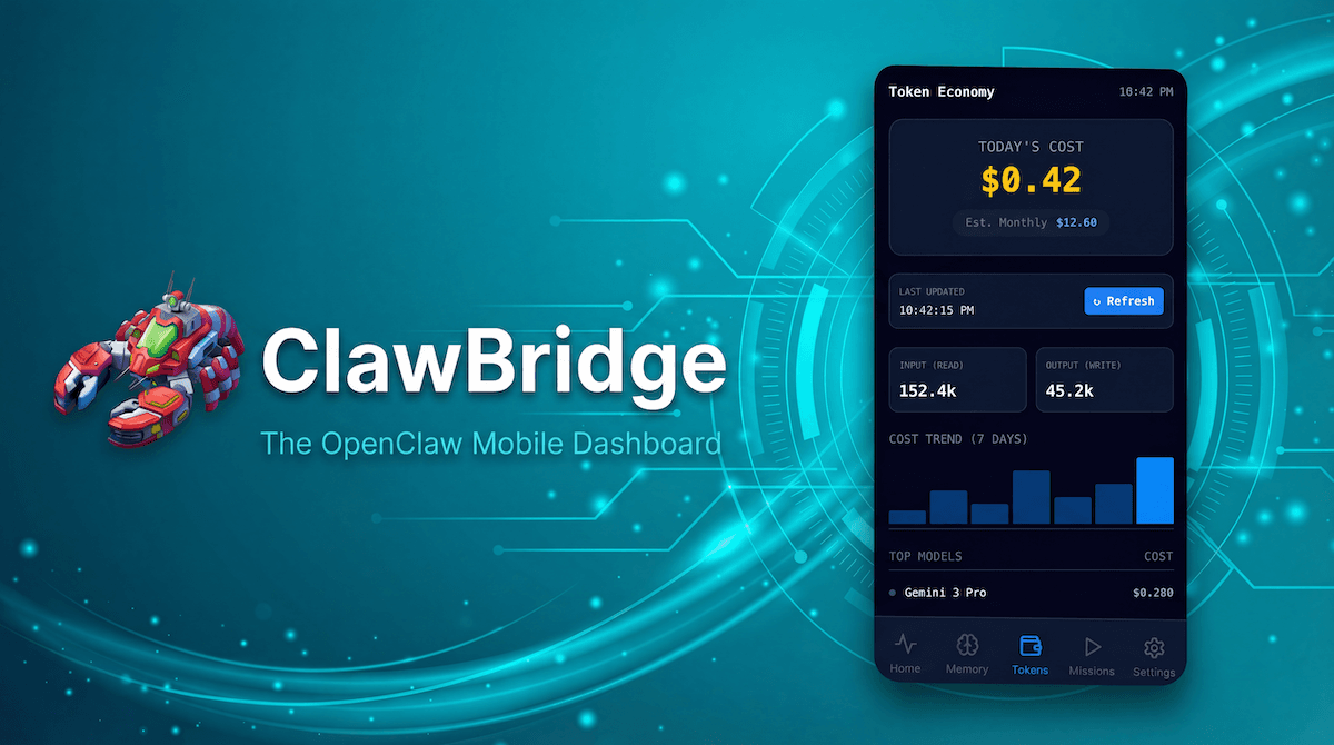 ClawBridge screenshot 2