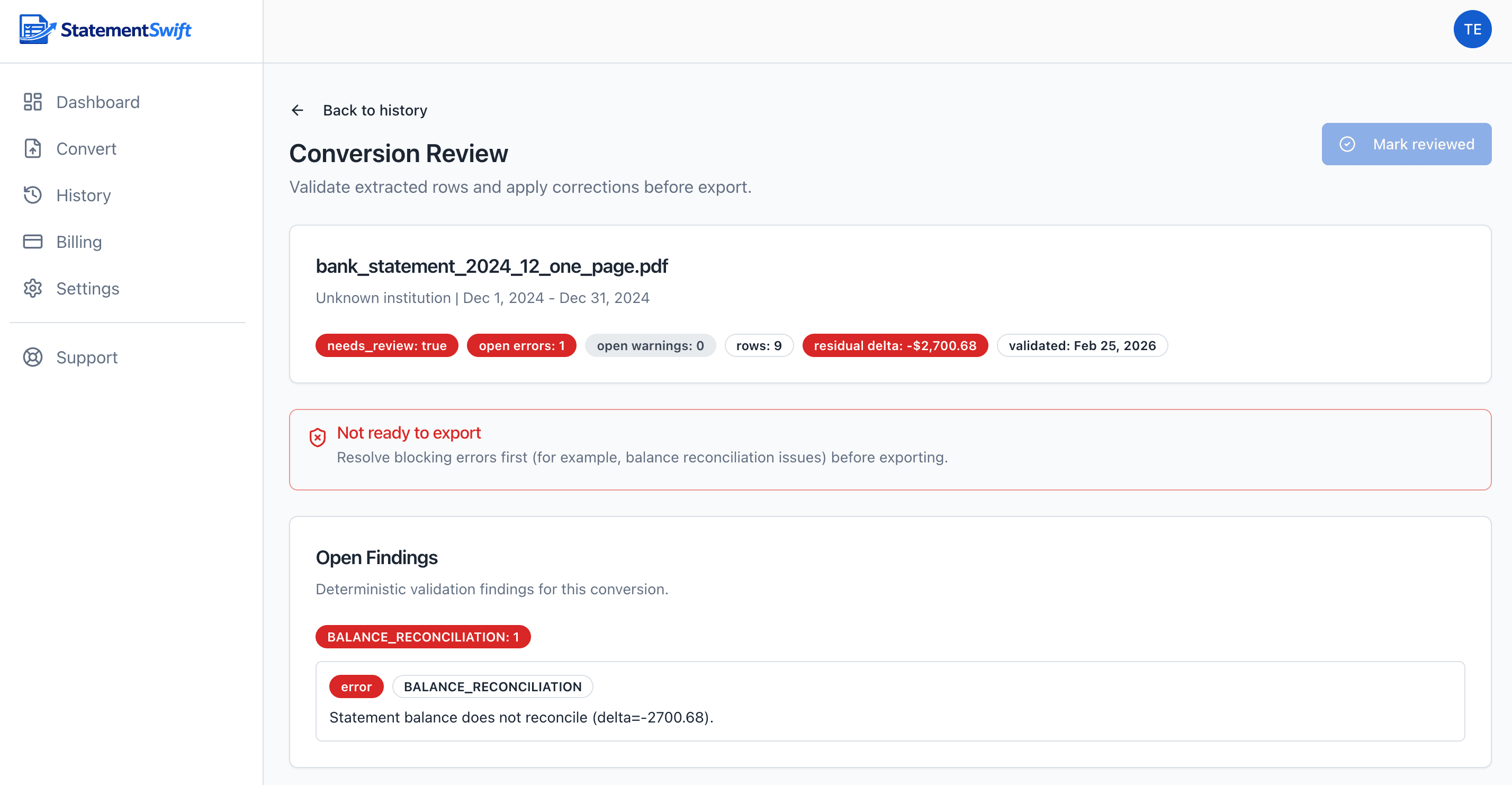 StatementSwift screenshot 4