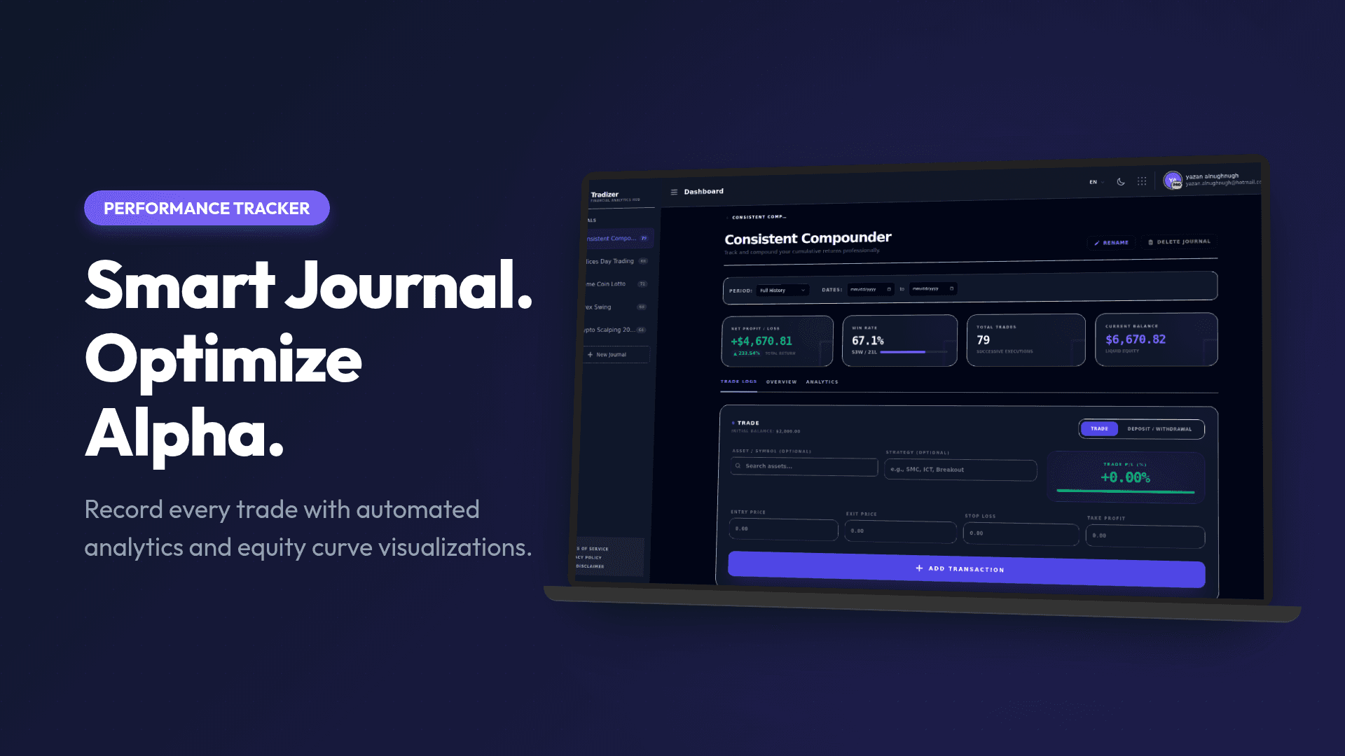 Tradizer.io screenshot 5