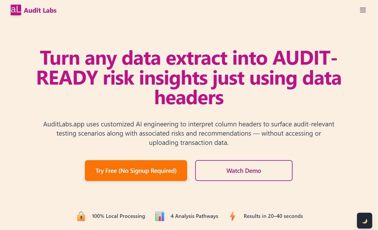 auditlabs.app screenshot 1