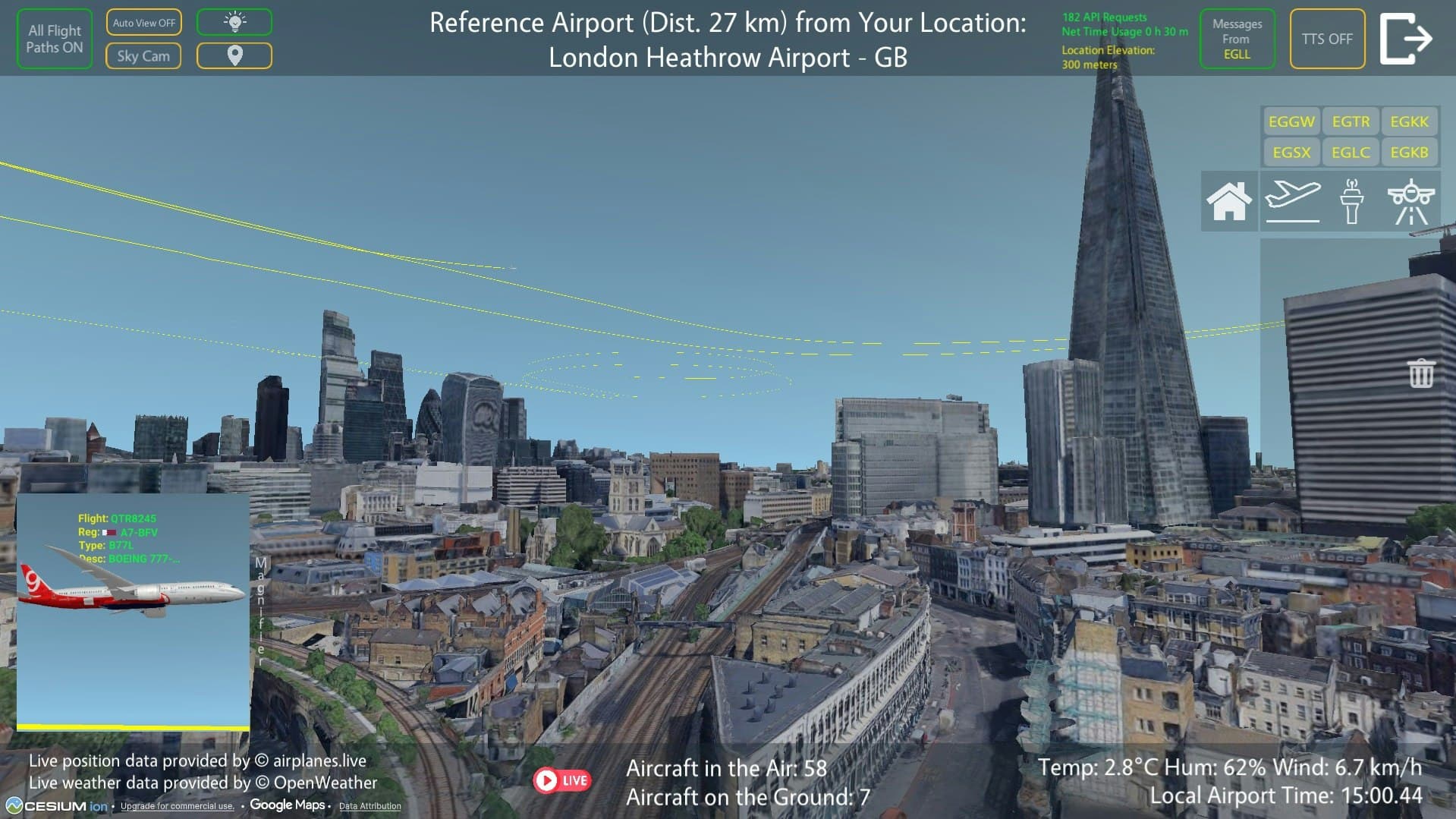 Airport Live Traffic Viewer screenshot 15