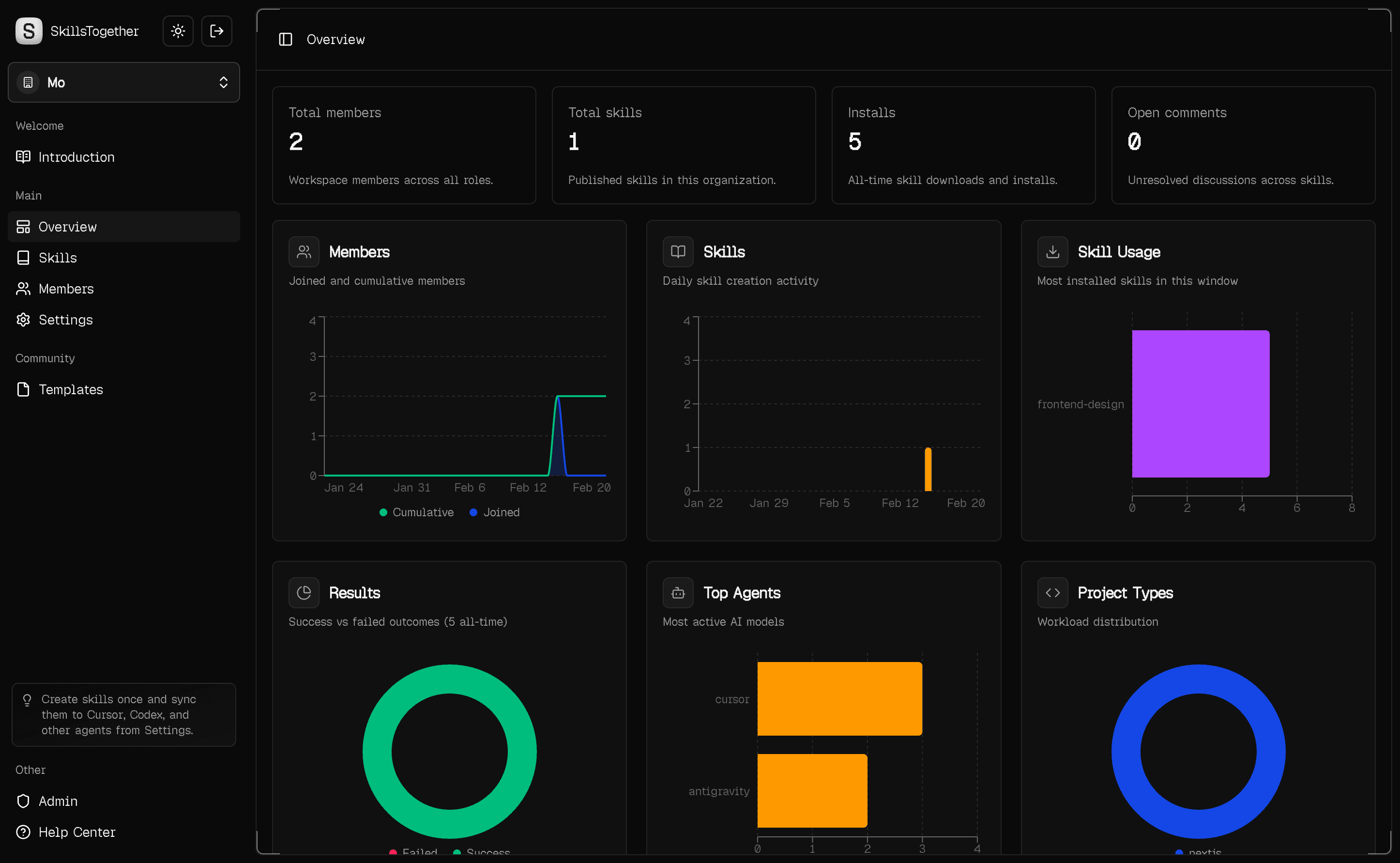 SkillsTogether screenshot 2