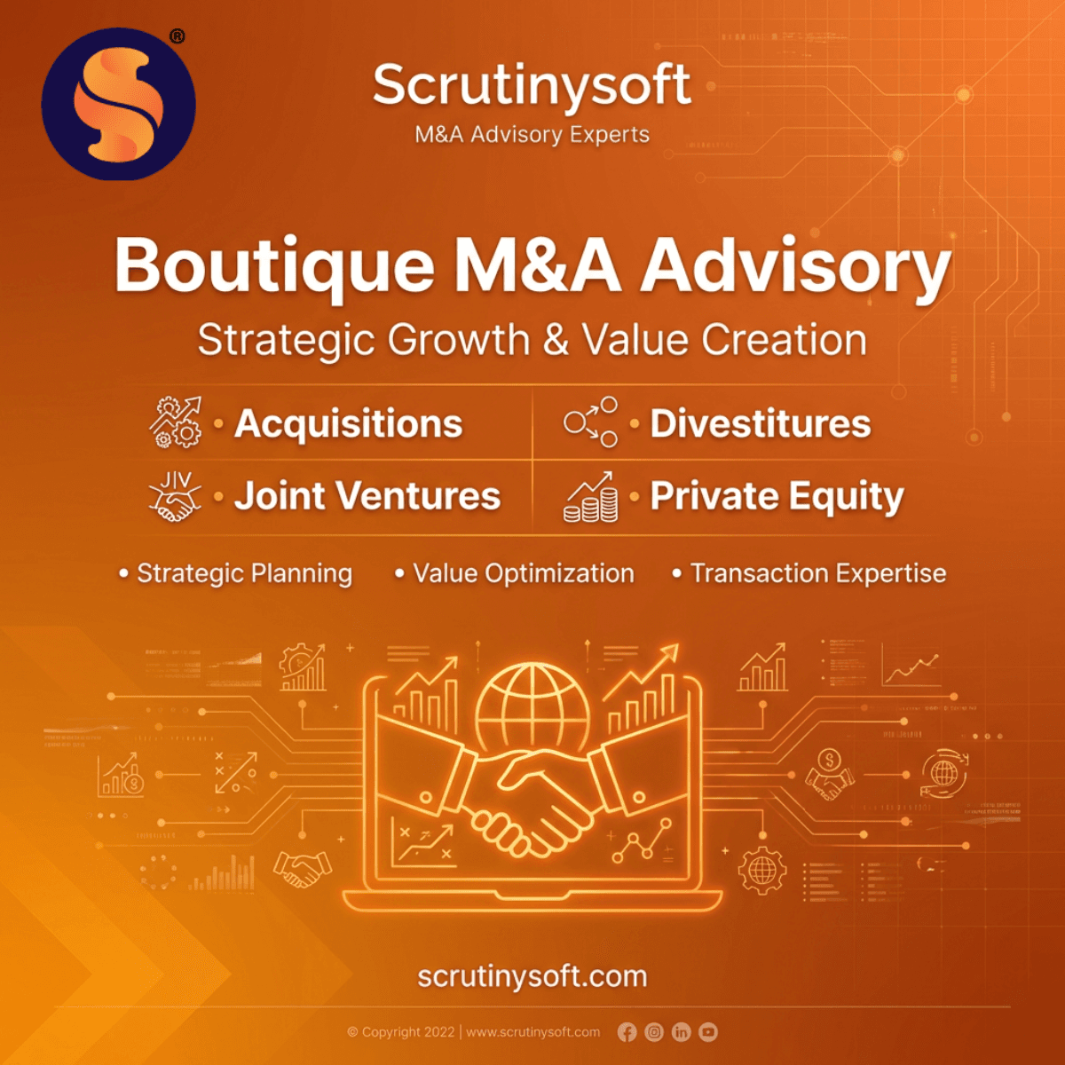 Mergers And Acquisitions service screenshot 1