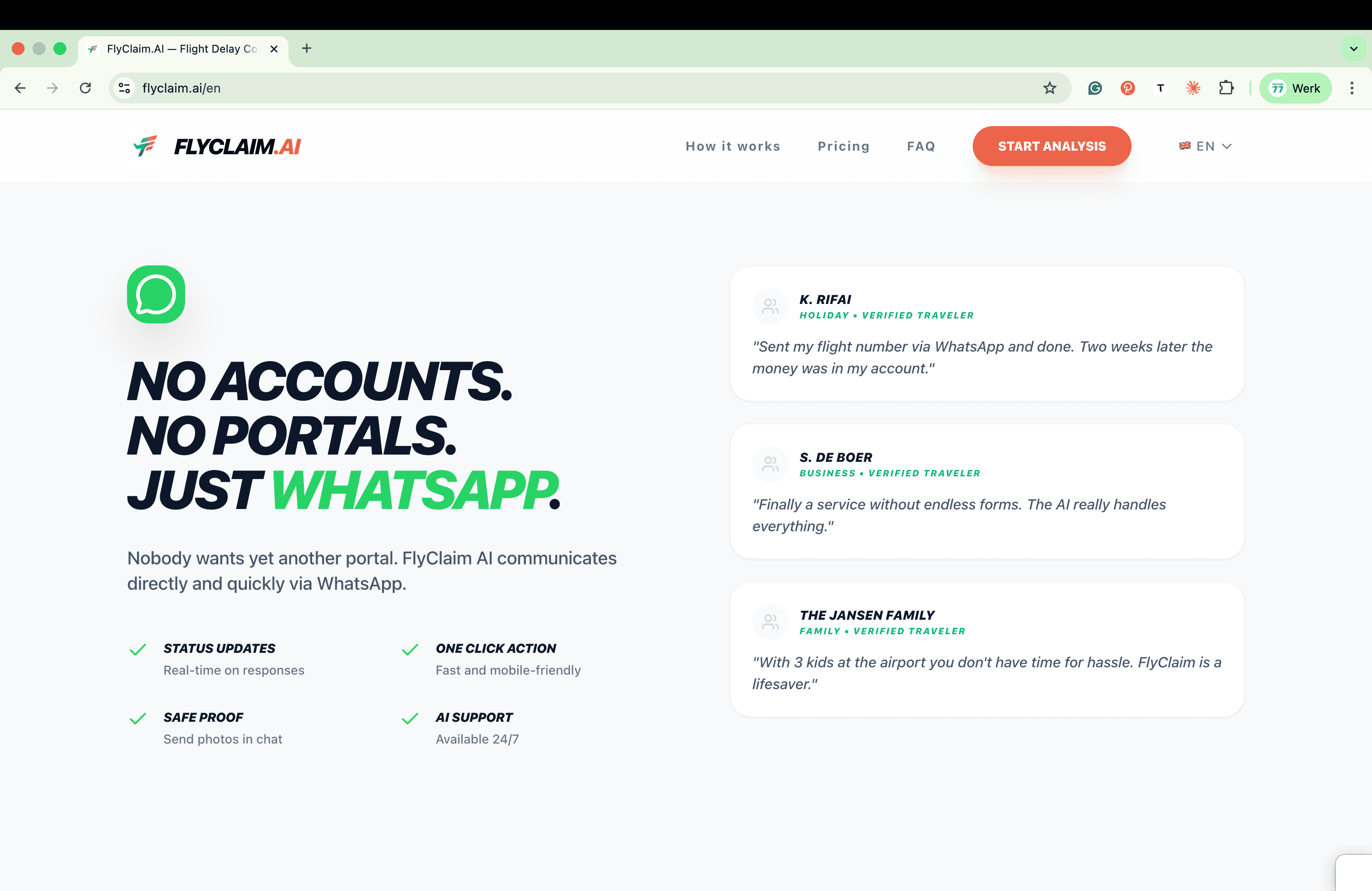 FlyClaim.AI screenshot 2