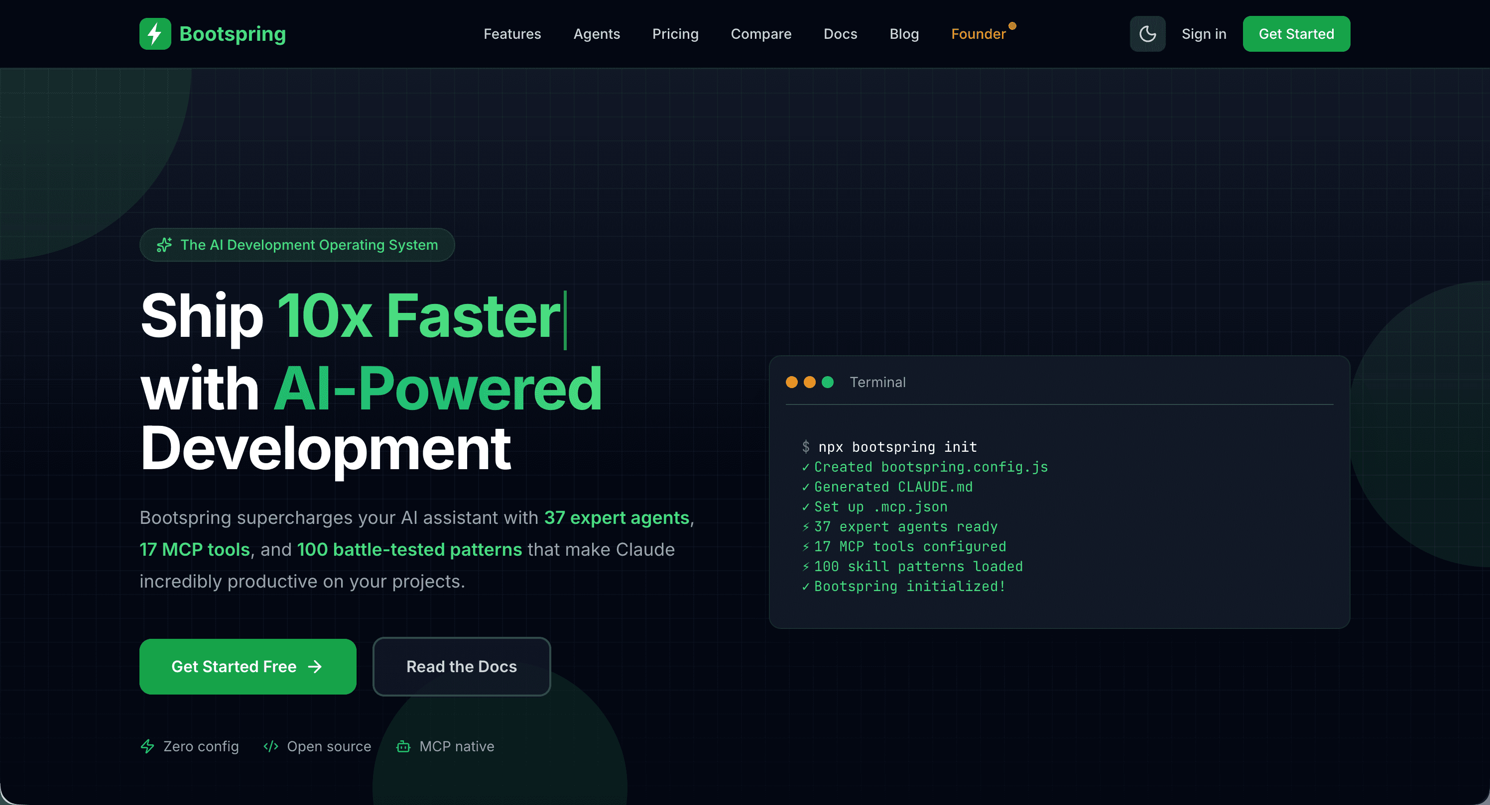 Bootspring screenshot 1