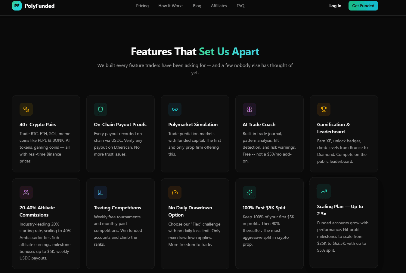 PolyFunded screenshot 2