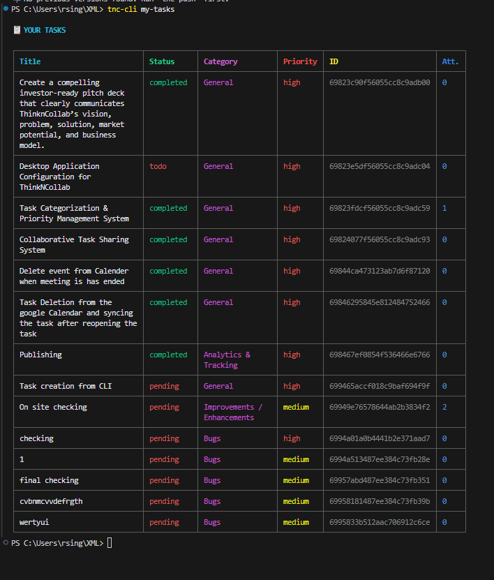 ThinkNCollab (TNC) screenshot 4