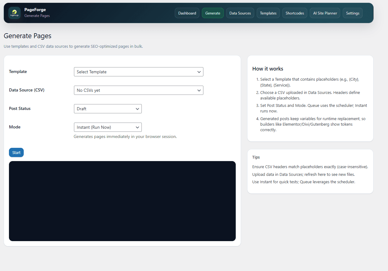 PageForge screenshot 8