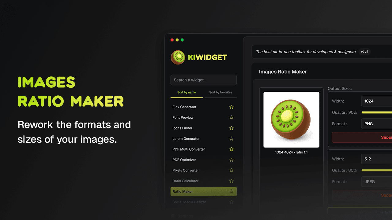 Kiwidget v1.3.0 screenshot 6