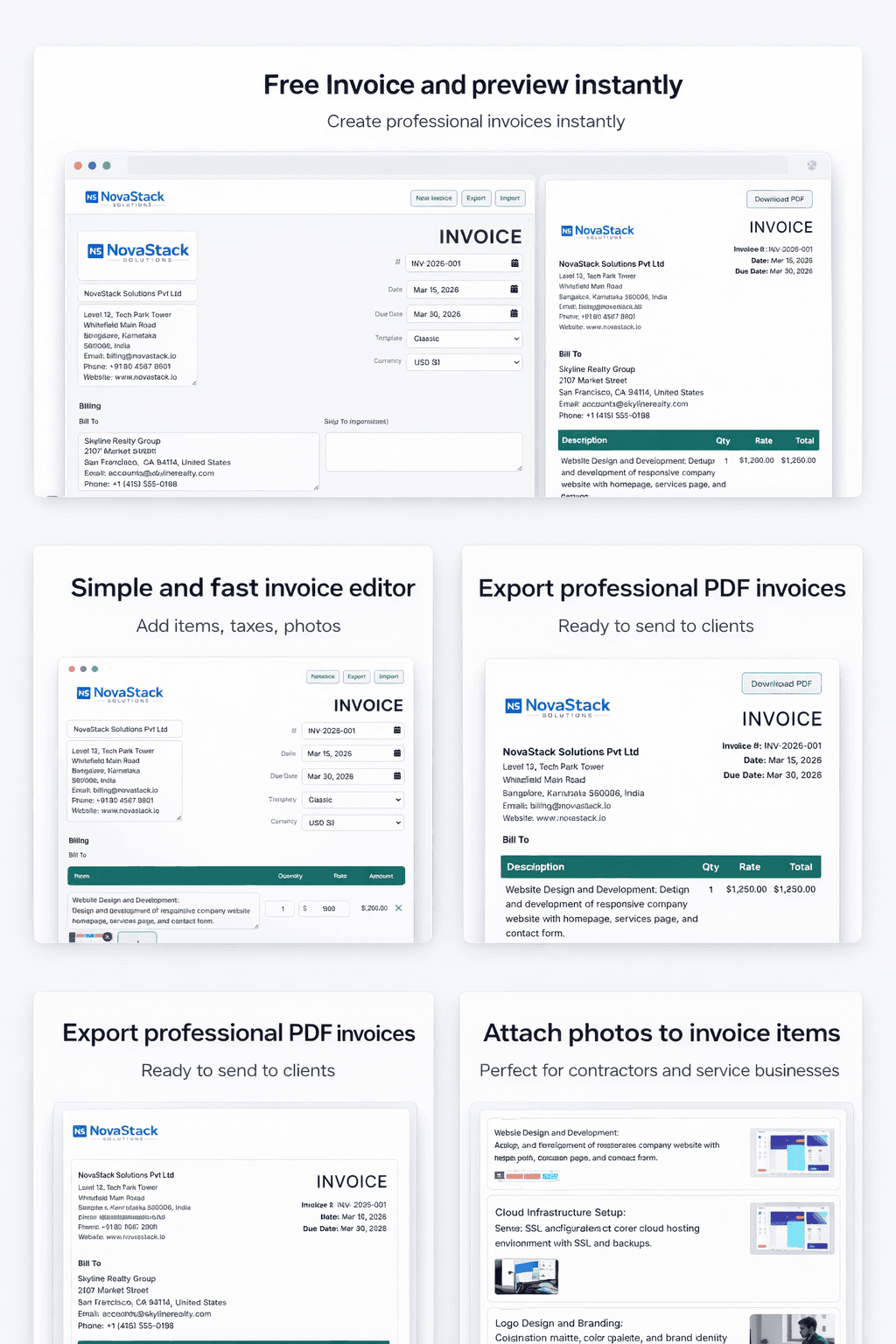 Invoice Generator by invoice.gen.in screenshot 2