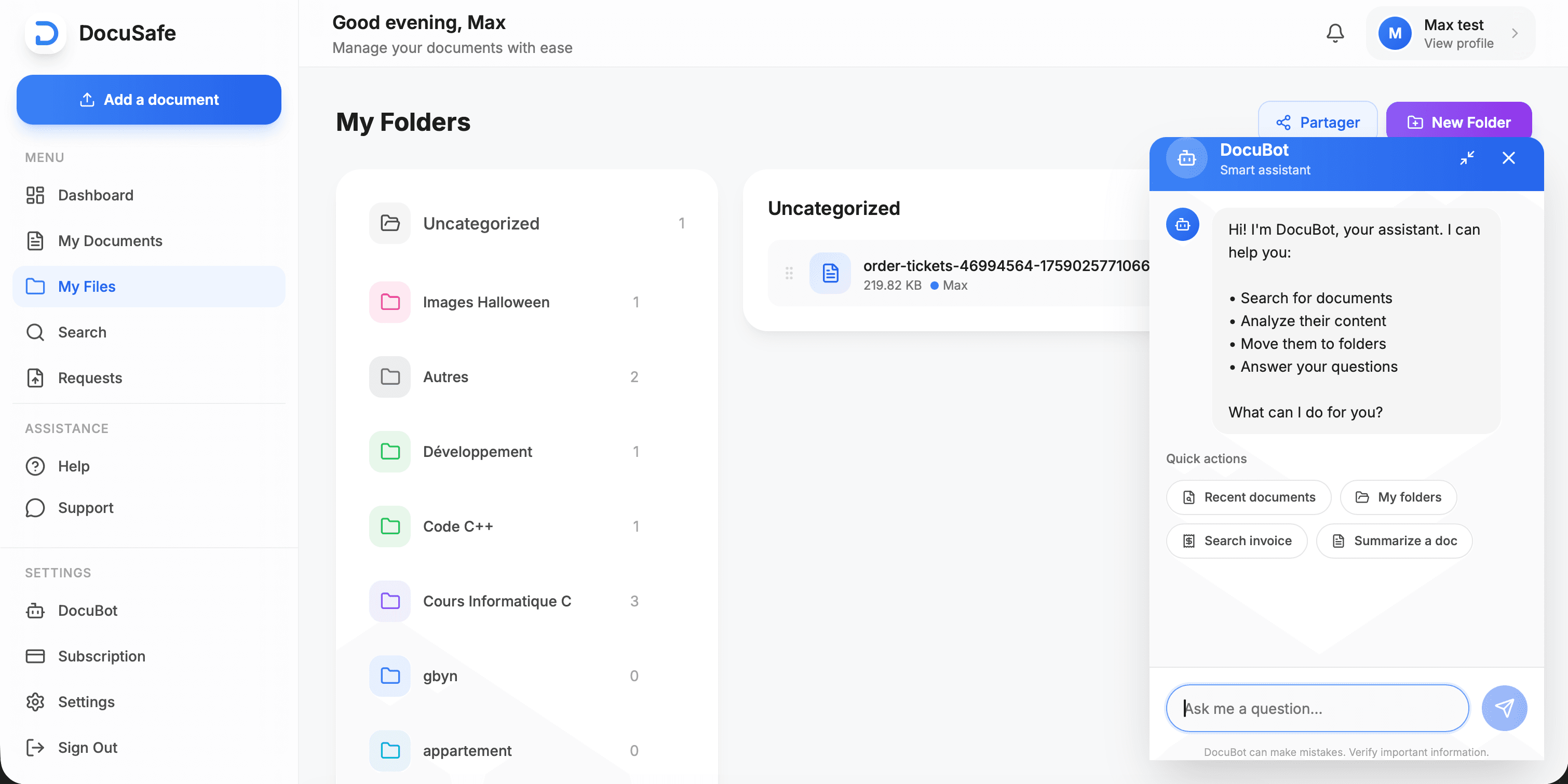 DocuSafe screenshot 3