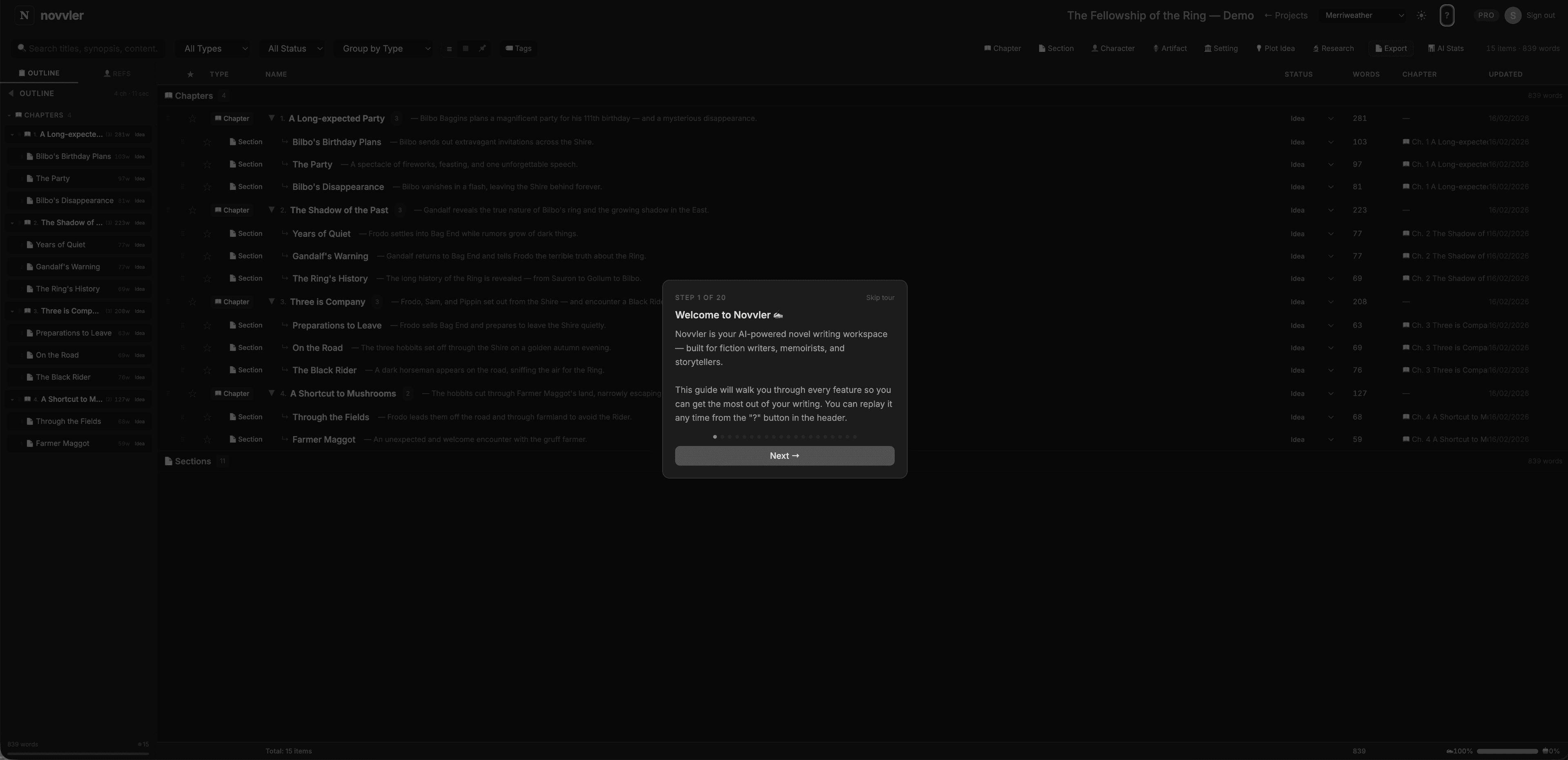 Novvler screenshot 4