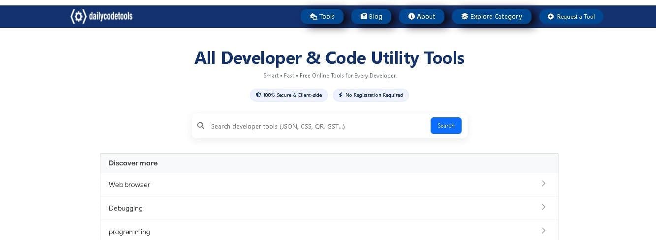 DailyCodeTools screenshot 4