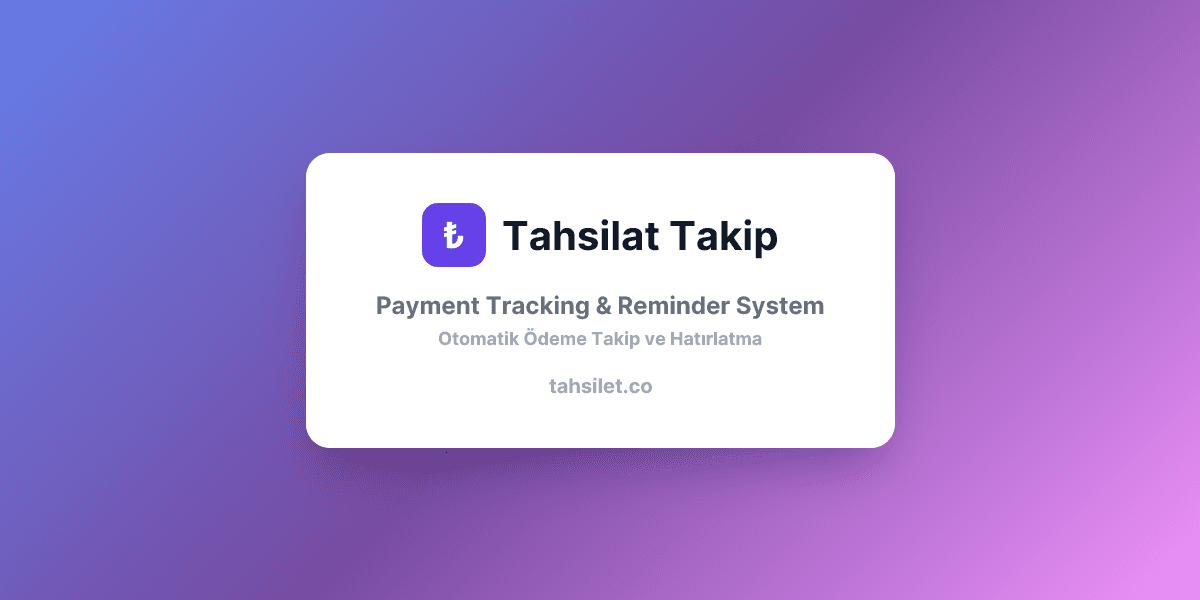 Tahsilat Takip screenshot 1