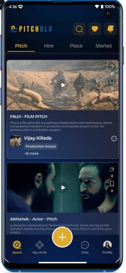 PITCHBLU - The Filmmaking Ecosystem screenshot 2